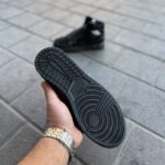 نایک ایرجردن 1 ساقدار مشکی ورنی(triple black) - Image 2