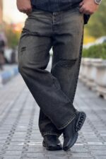 شلوار لی  زغالی سنگشور(dsquared2)