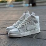 نایک ایرجردن 1 سفید تمام (triple white)