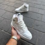 نایک ایرجردن 1 سفید تمام (triple white) - Image 3