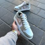 نایک ایرجردن 1 سفید طوسی پشتو رو(se craft) - Image 3