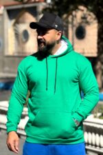 هودی ساده سه نخ قواره باکسی(Simple hoodie) - Image 4