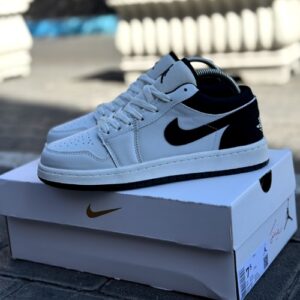 نایک ایرجردن 1 سفید مشکی(white black)