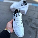 نایک ایرجردن 1 سفید مشکی(white black) - Image 4