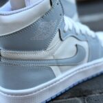 نایک ایرجردن 1 سفید آبی یخی ساقدار(ice blue) - Image 2