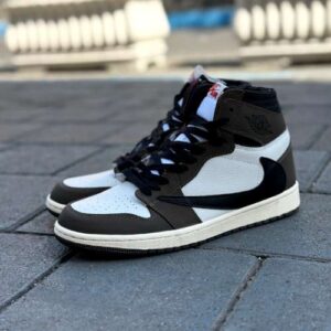 نایک ایرجردن1تراویس پشتورو موکا ساقدار (mocha)