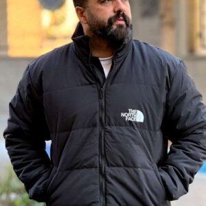 کاپشن یقه ایستاده نورث فیس (the north face)