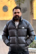 کاپشن پفی یقه ایستاده نورث فیس(the north face) - Image 5