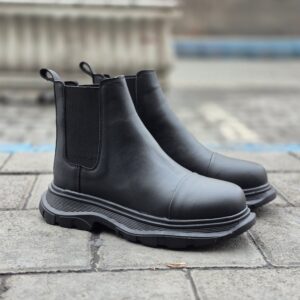 پوتین بدون بند مشکی مک کویین (MC queen)