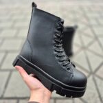 پوتین سربازی زیپ دار برشکا (bershka) - Image 3