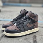 نایک ایرجردن 1 مشکی قهوه ای (og palomino)