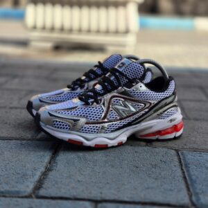 نیوبالانس سفید نقره ای (new balance 1064)