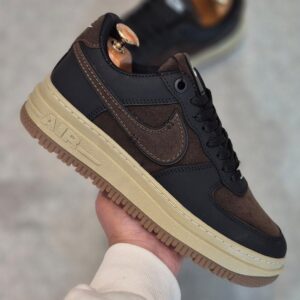 نایک ایرفورس 1 مشکی قهوه ای(Air force 1'07)