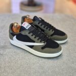 نایک جردن تراویس اسکات مشکی سبز(black olive) - Image 2