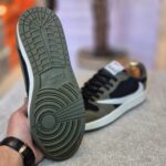 نایک جردن تراویس اسکات مشکی سبز(black olive) - Image 3